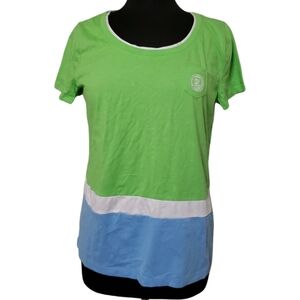 NOS Ralph Lauren Active Color Block Shirt Size Large Women's